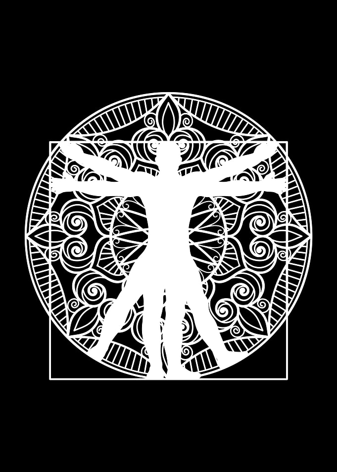VITRUVIAN MAN DA VINCI