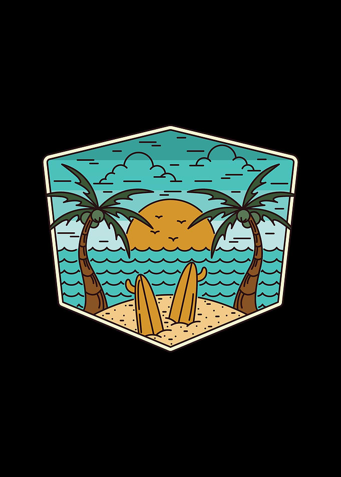 Summer beach