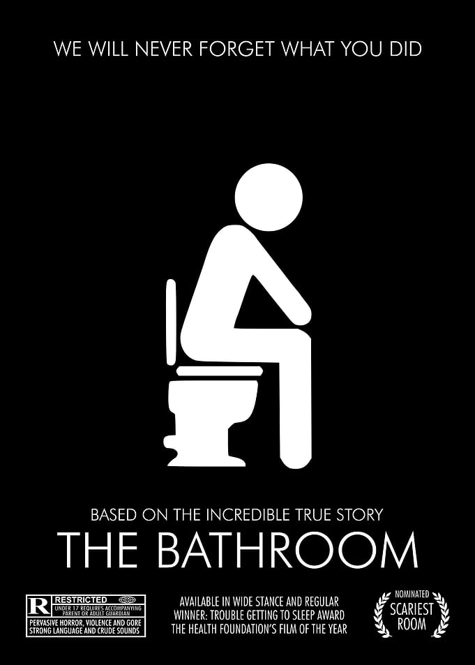 BATHROOM HORROR MOVIE BLK