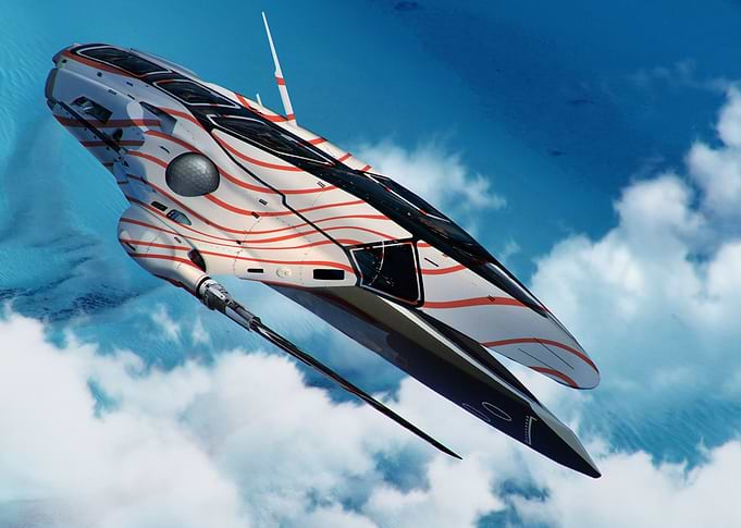 Flying high