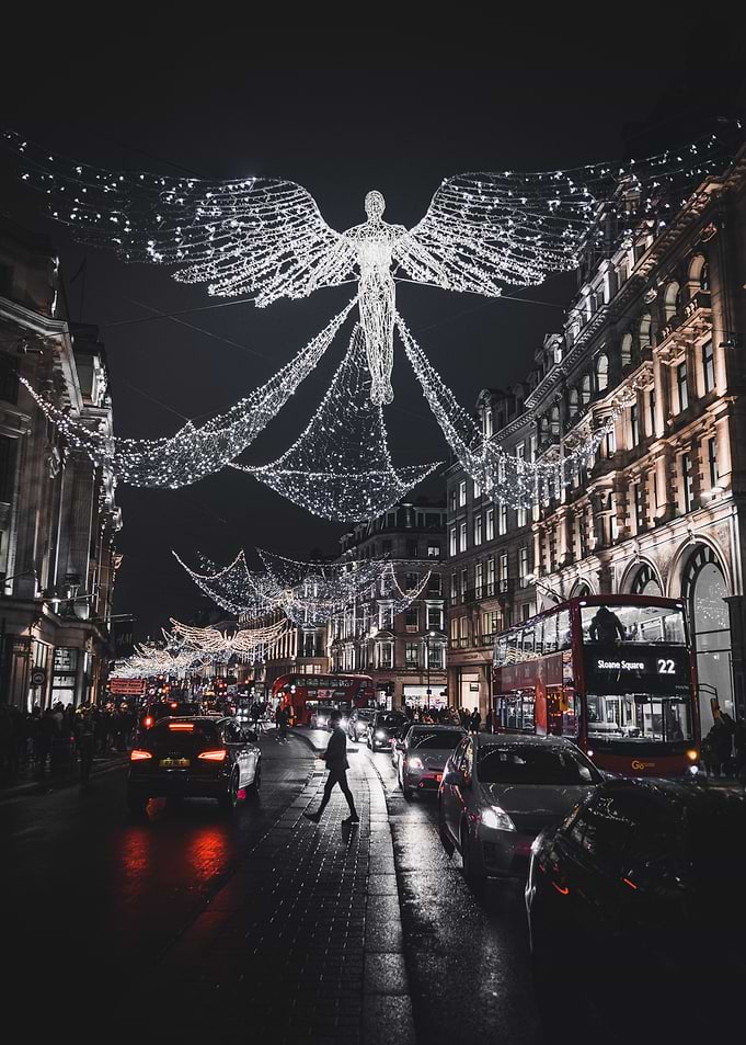 Christmas Light Angel