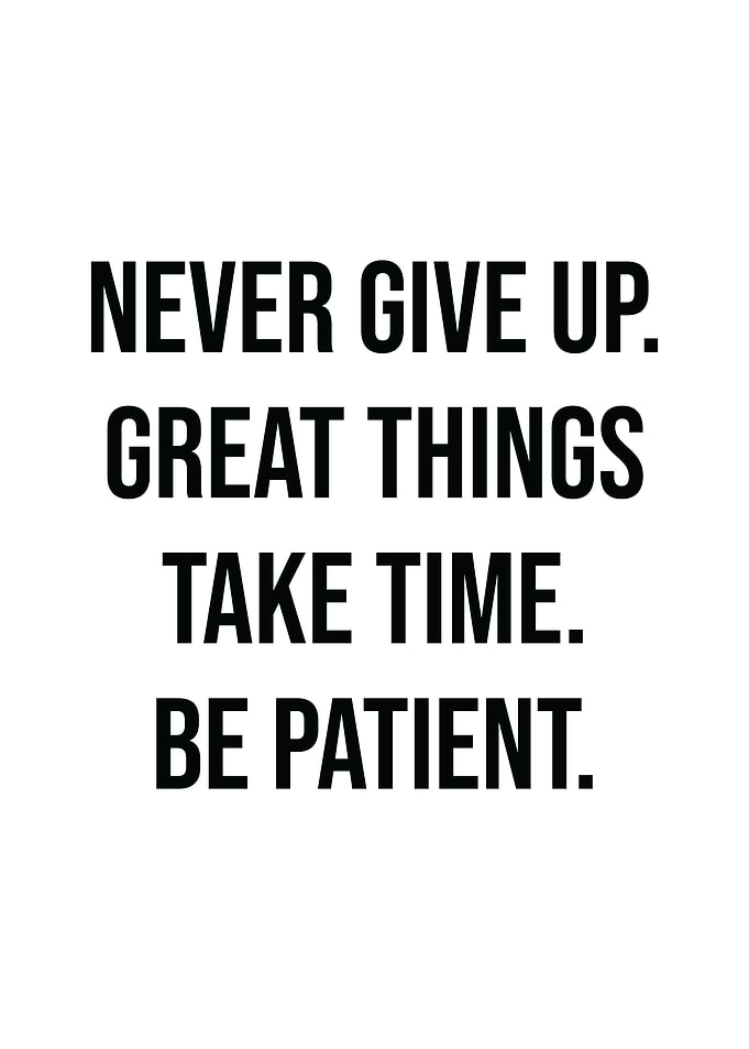 Never Give Up