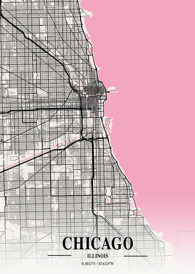 Chicago Neapolitan Map