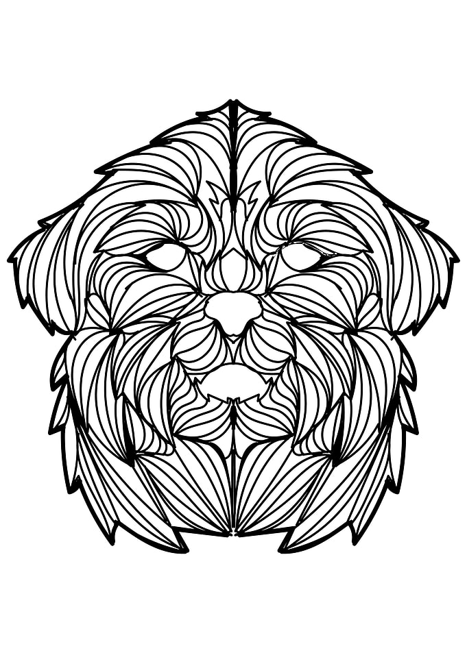 Mandala Dog