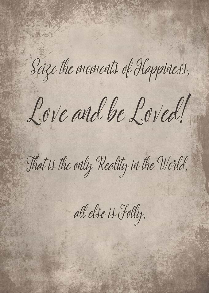 Love and be Loved
