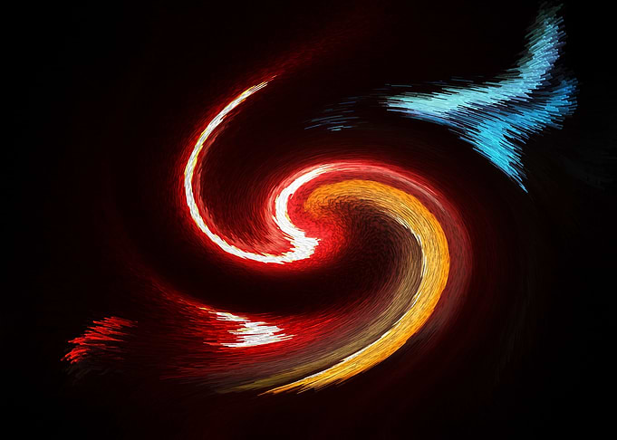 Vibrant Twirls 2