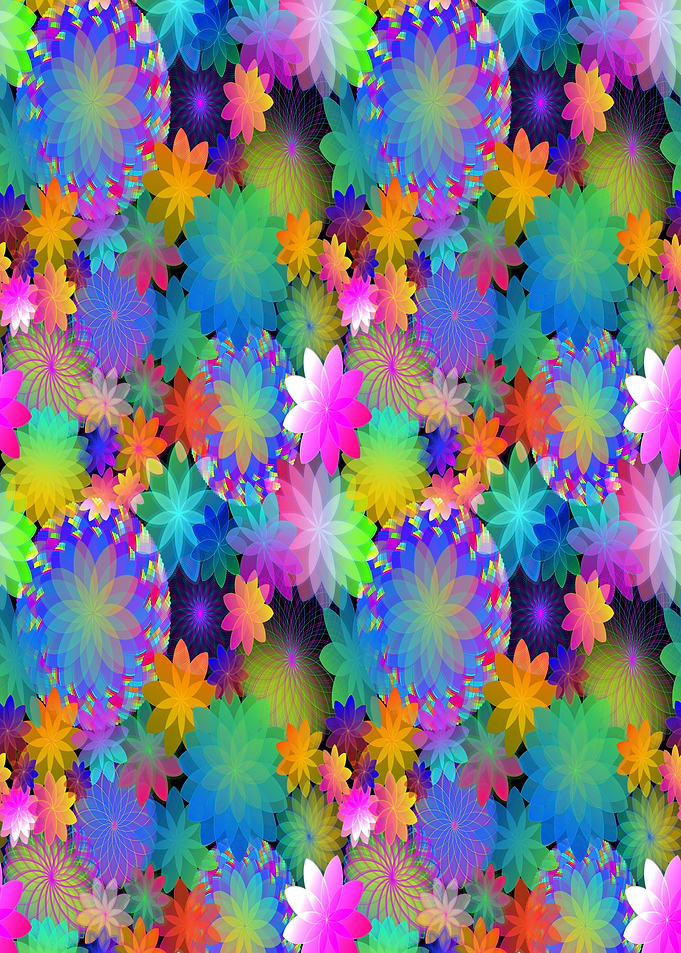 Flower graphic design