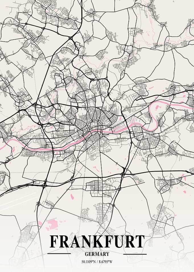 Frankfurt Neapolitan Map