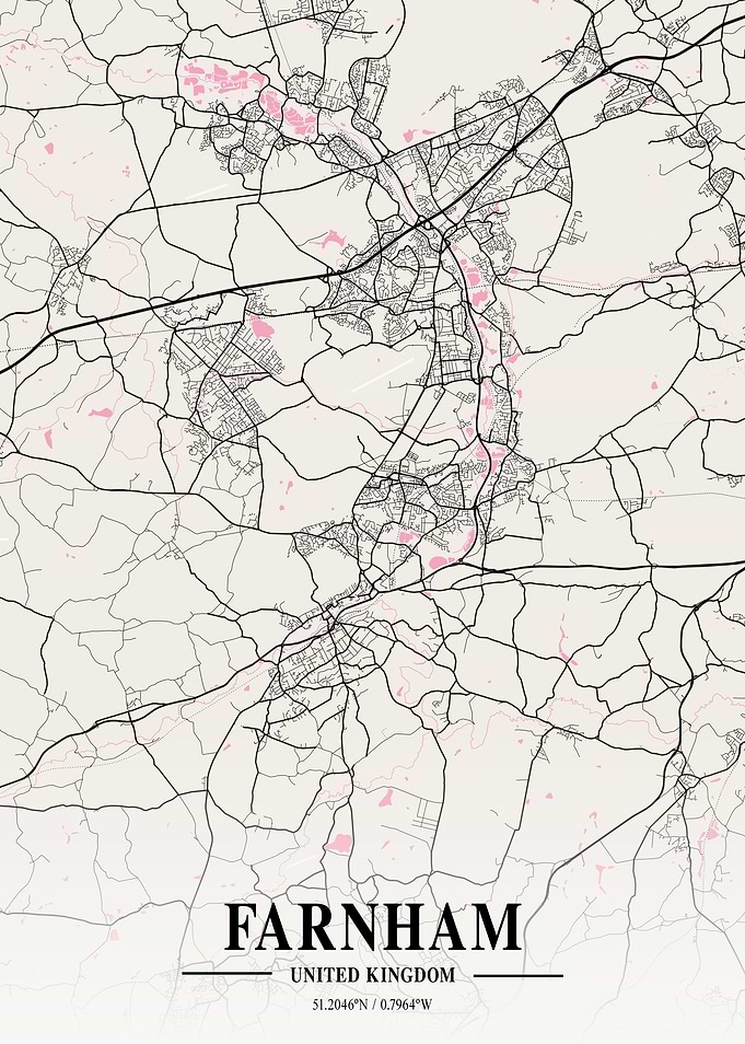 Farnham Neapolitan Map