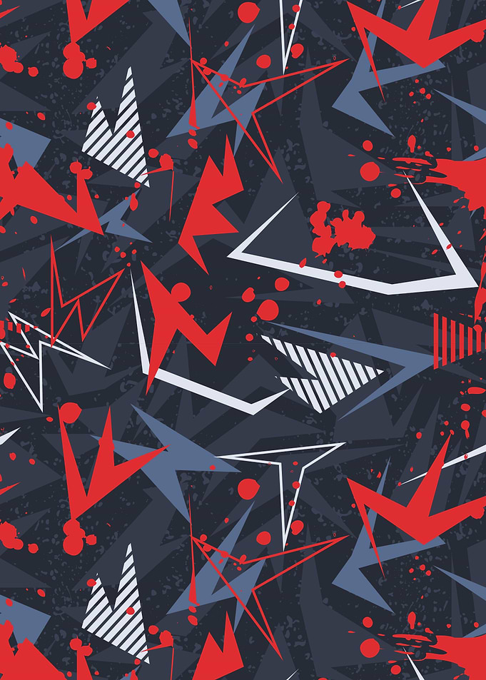 Red Pike Abstract