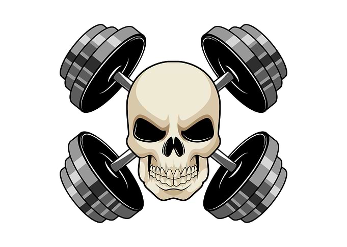 Skull Bodybuilding Fitness