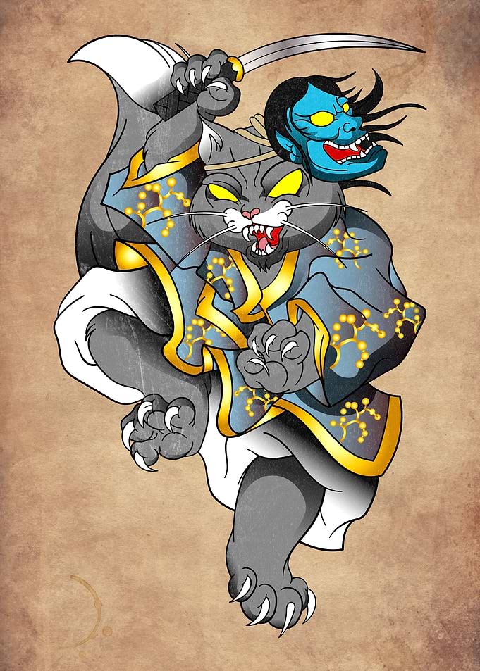 samurai cat 2