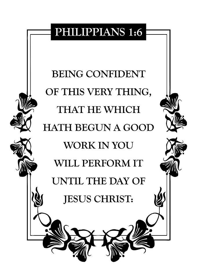 Philippians 1 6