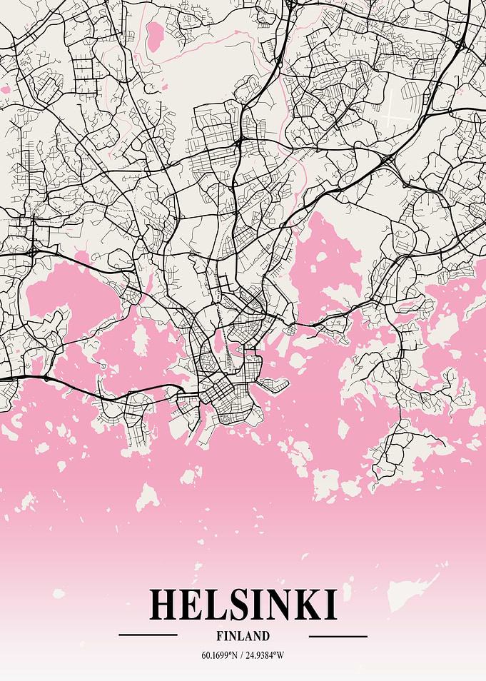 Helsinki Neapolitan Map