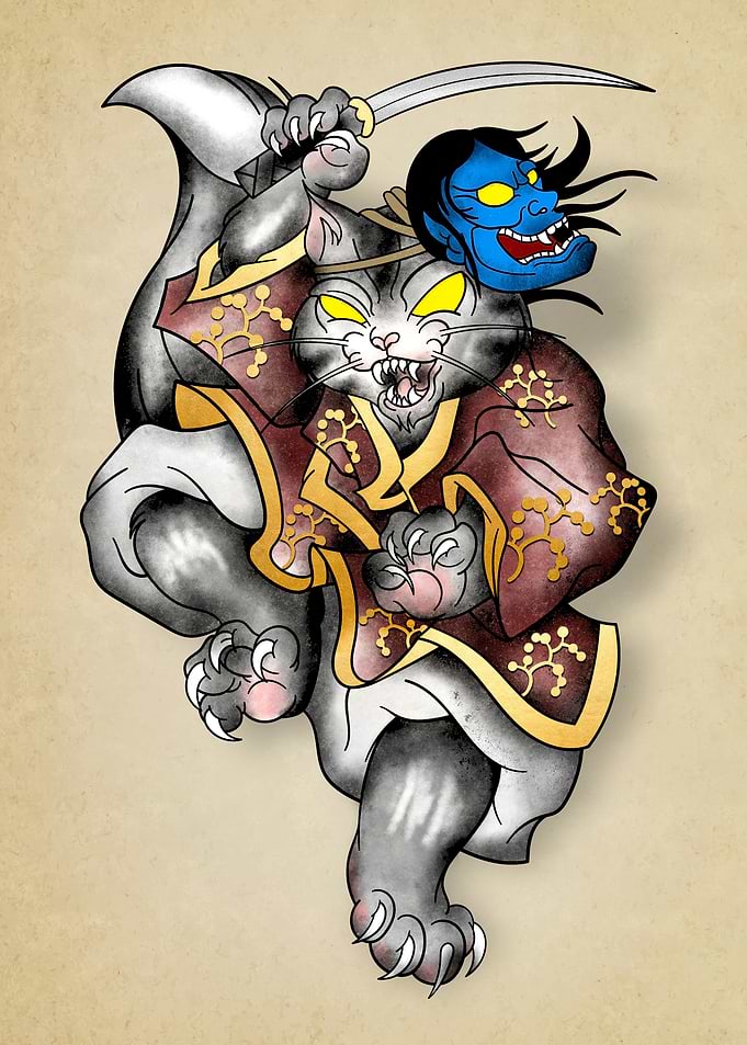 samurai cat 1