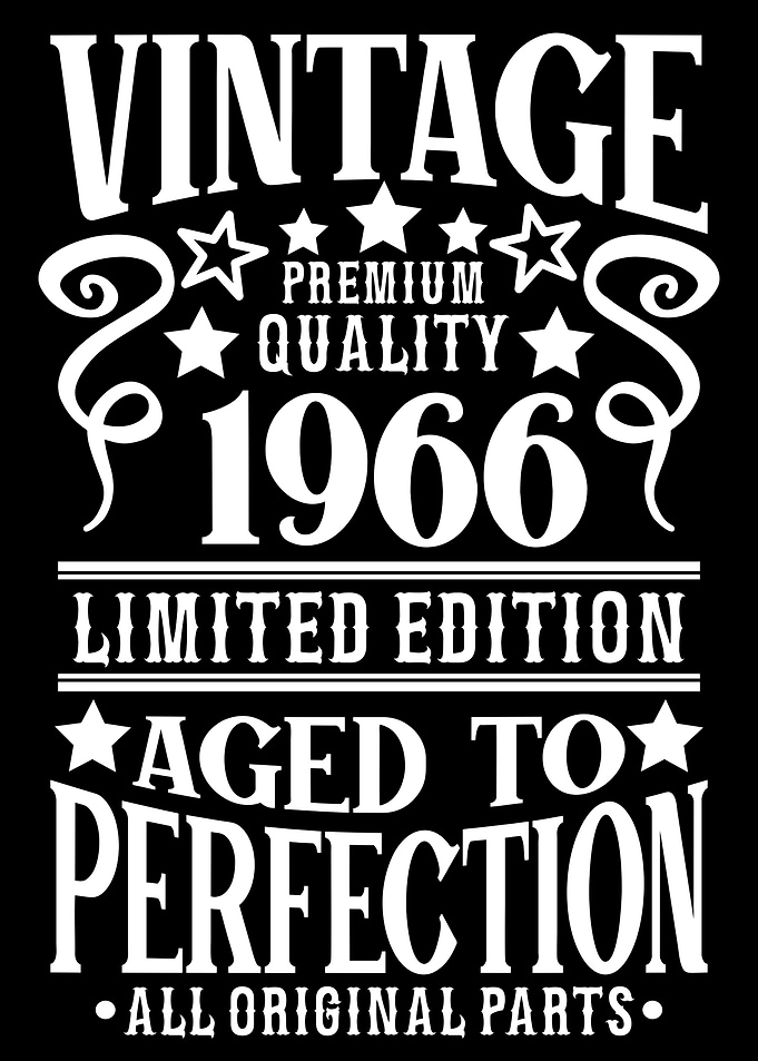 Vintage Birthday 1966