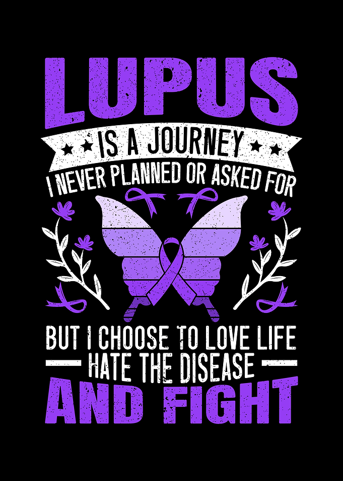 Lupus Awareness Butterfly