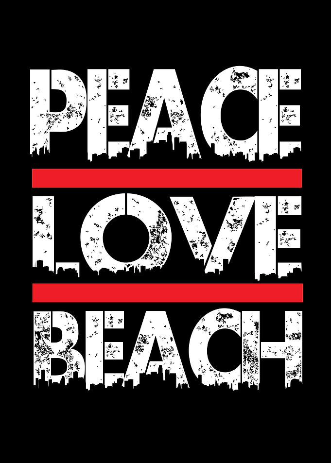 Peace Love Beach