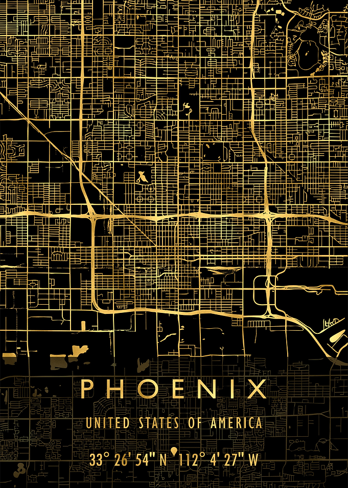 PHOENIX MAP USA