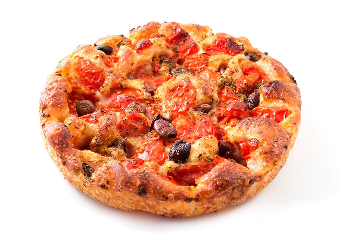 Apulian focaccia bread