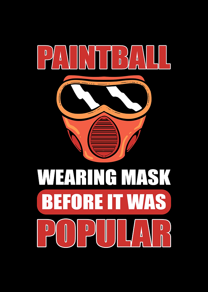 Paintball wearing masks