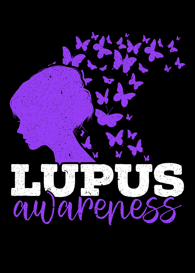 Lupus Awareness Butterfly