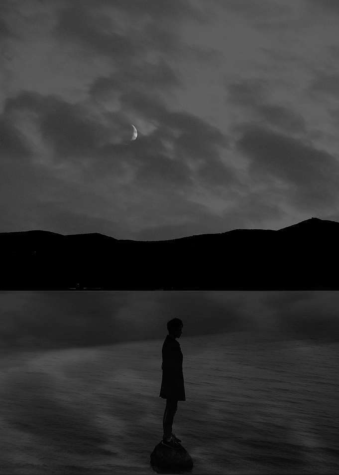between sky and sea