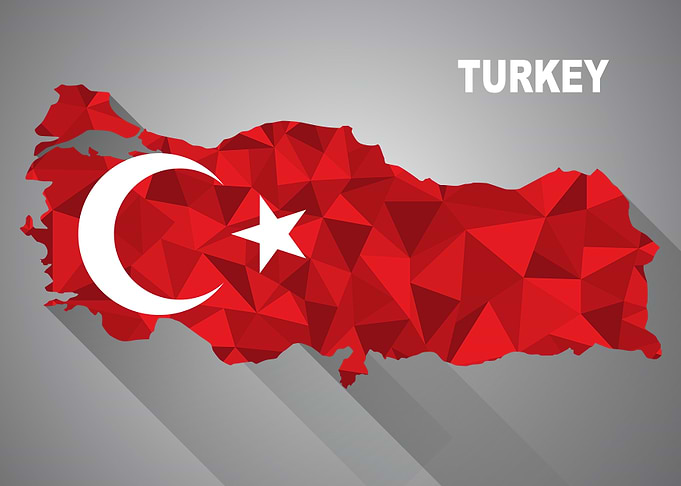 map of Turkey