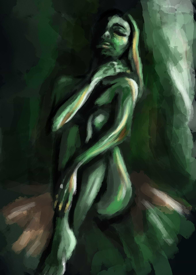 green