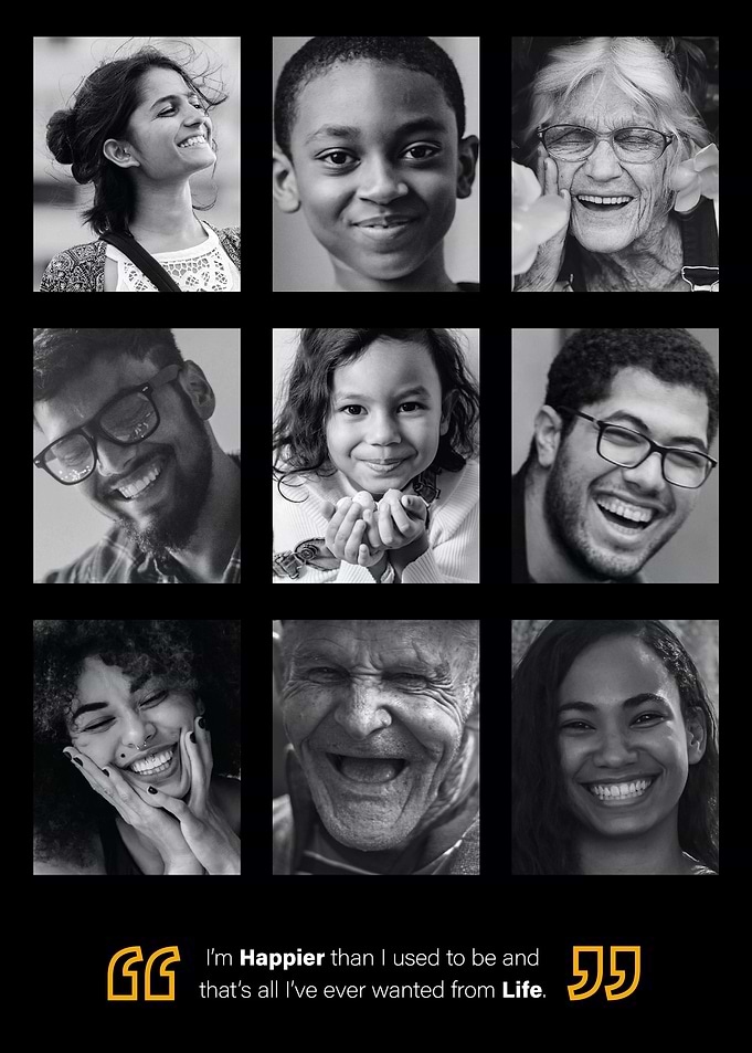 happy people art