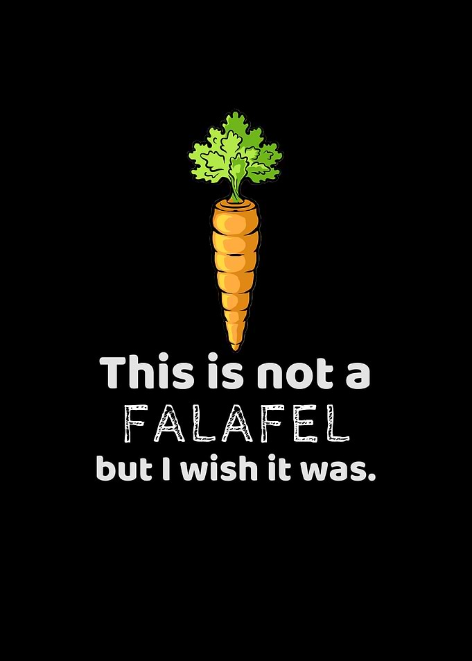 Vegan Not A Falafel Carrot