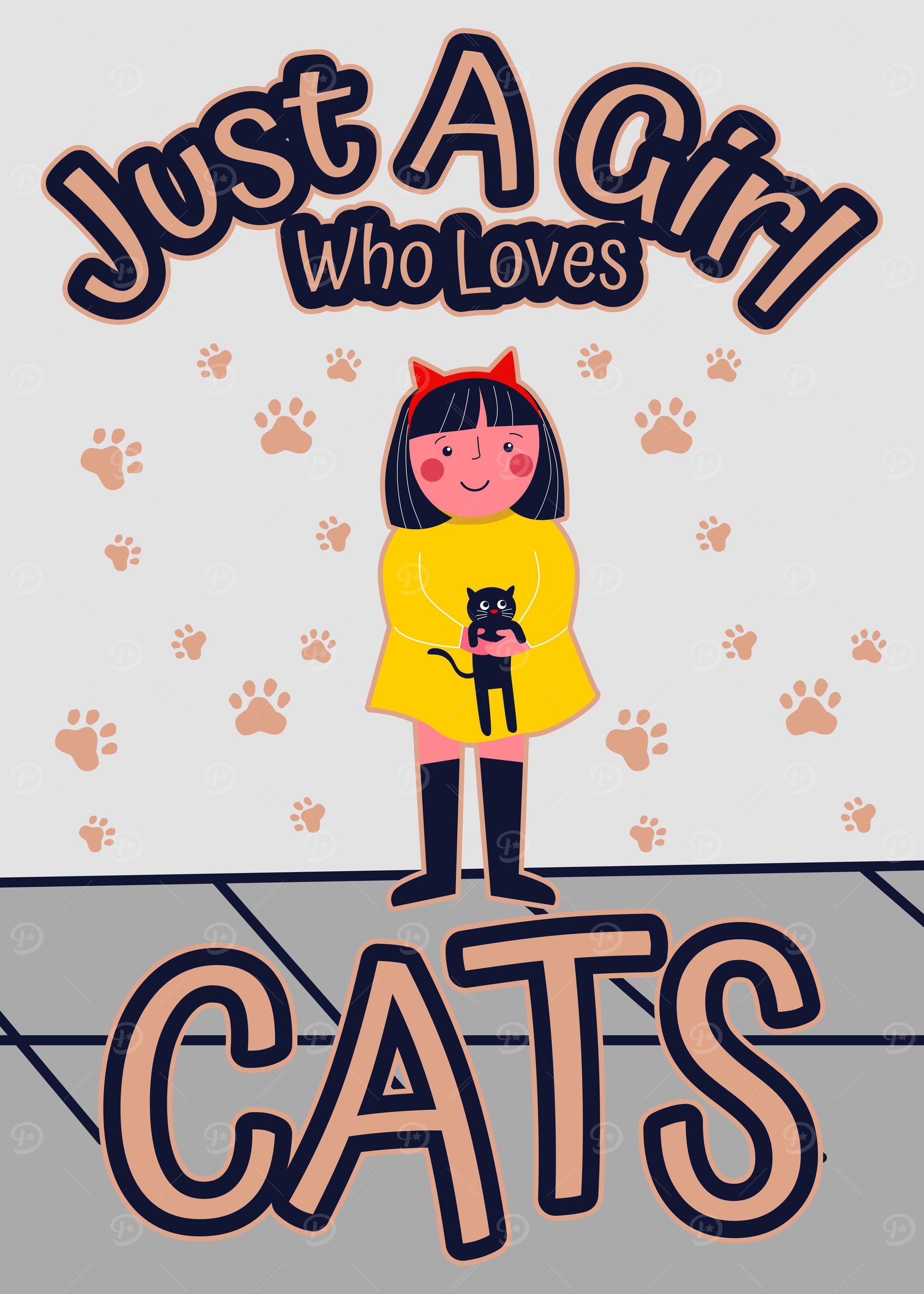 Just A Girl Who Loves Cat