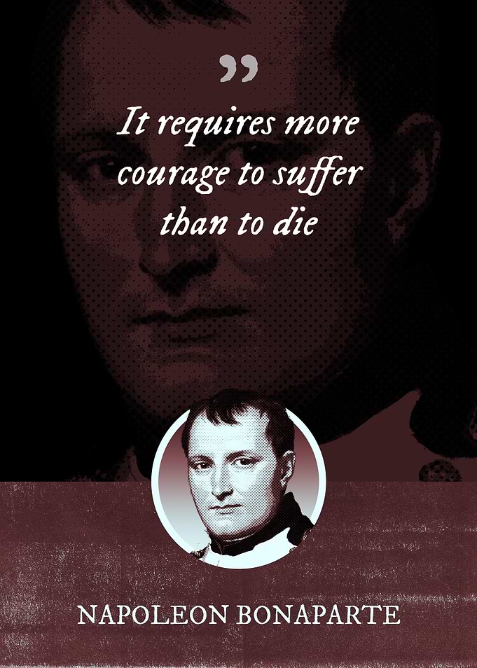 It requires more courage
