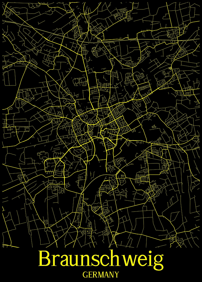 Braunschweig Map Germany