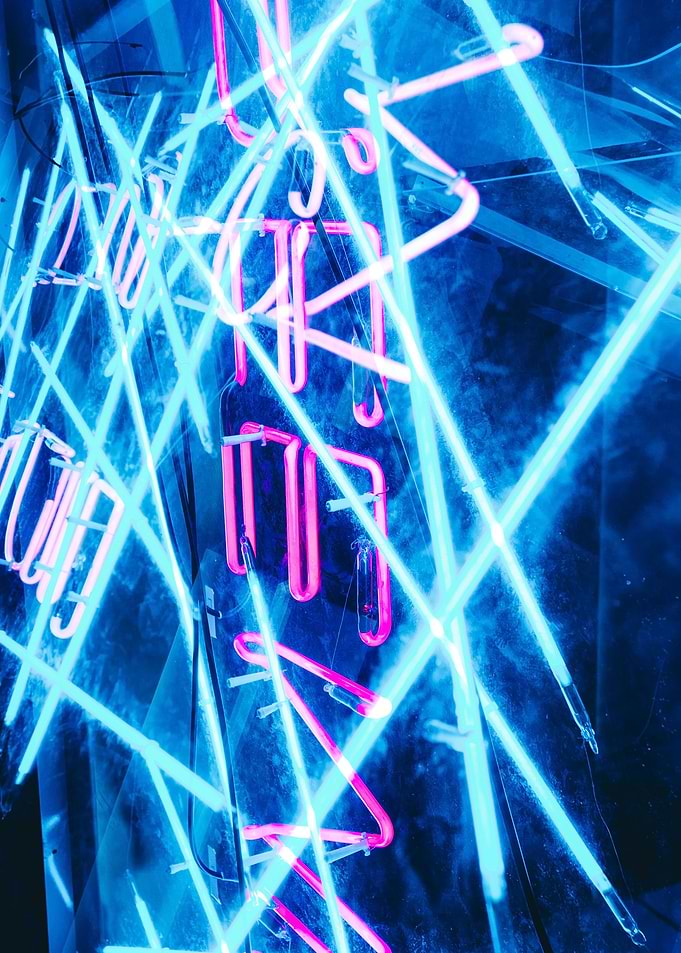 Abstract Neon