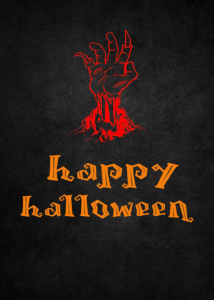 07 Happy halloween hand 0