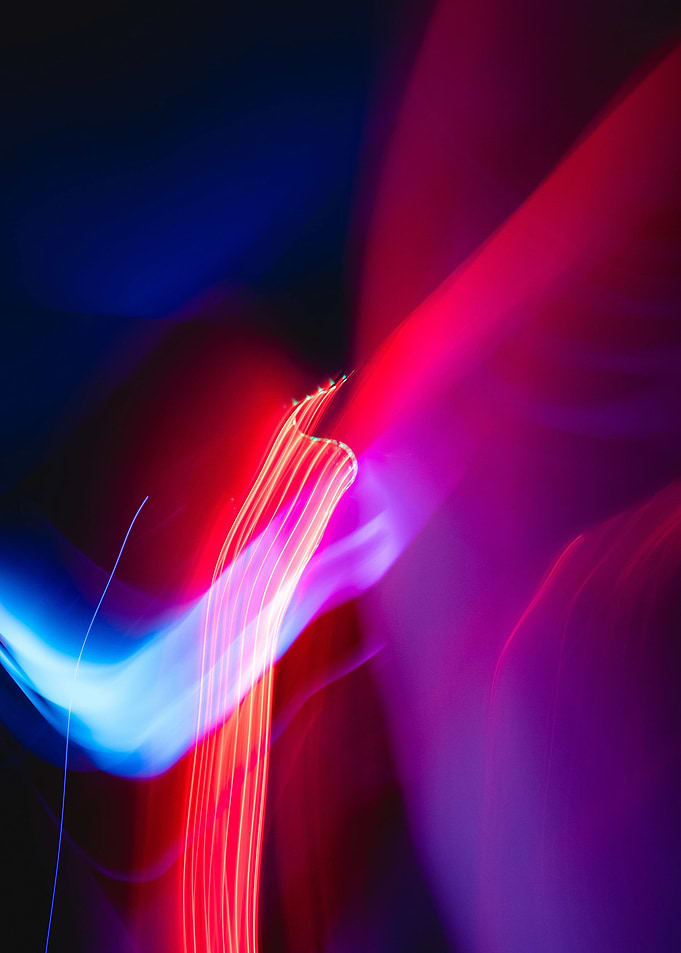 blurred light