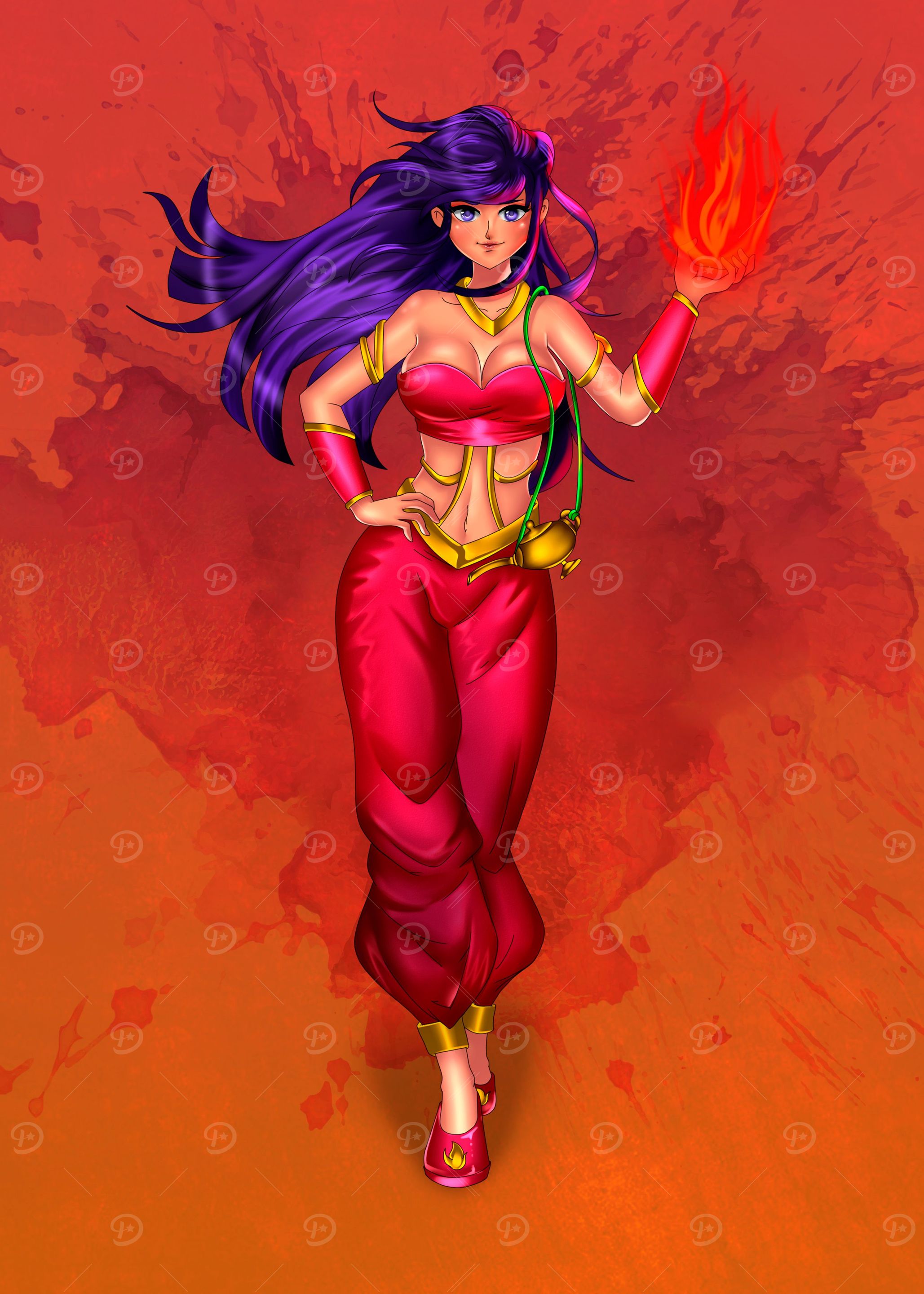 Genasi Sorceress