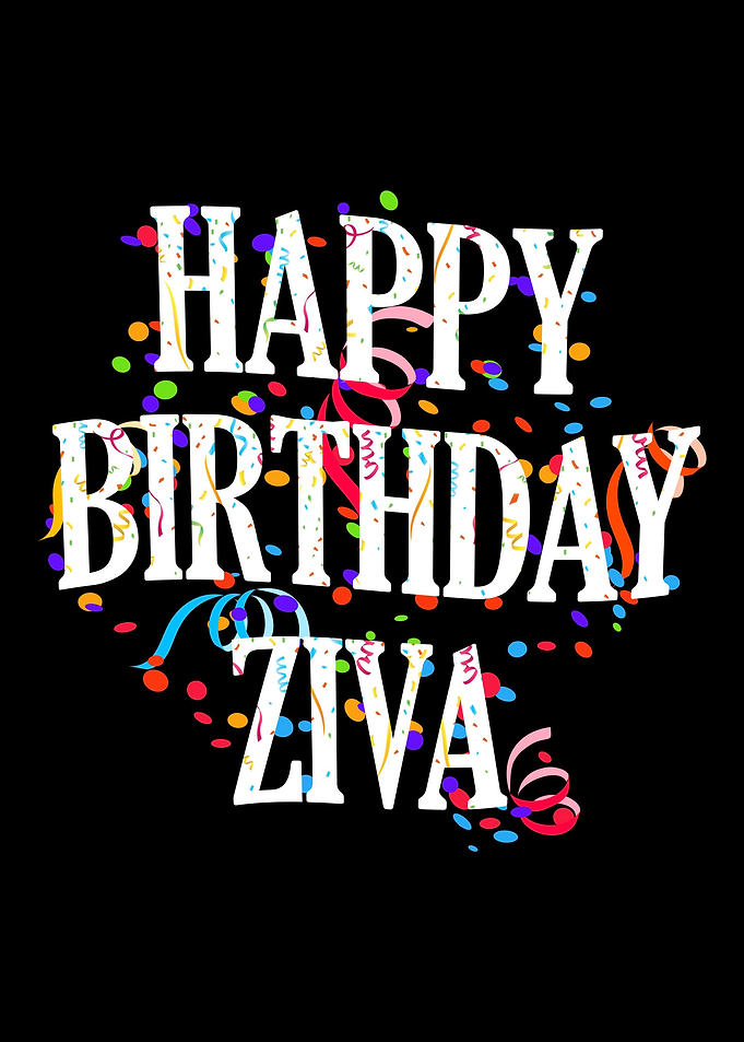 Happy Birthday Ziva