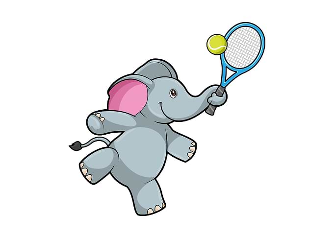 Elephant Tennis
