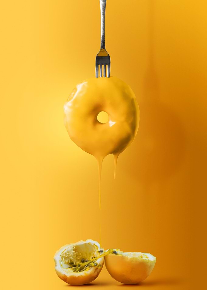 Passion Fruit Donut