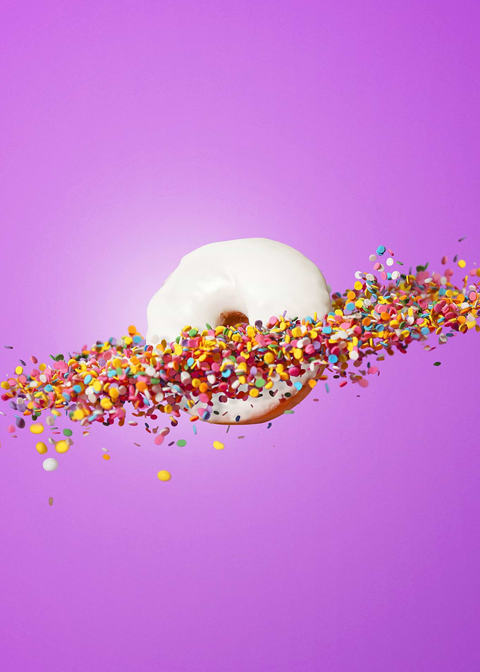 Donut Colorful Planet
