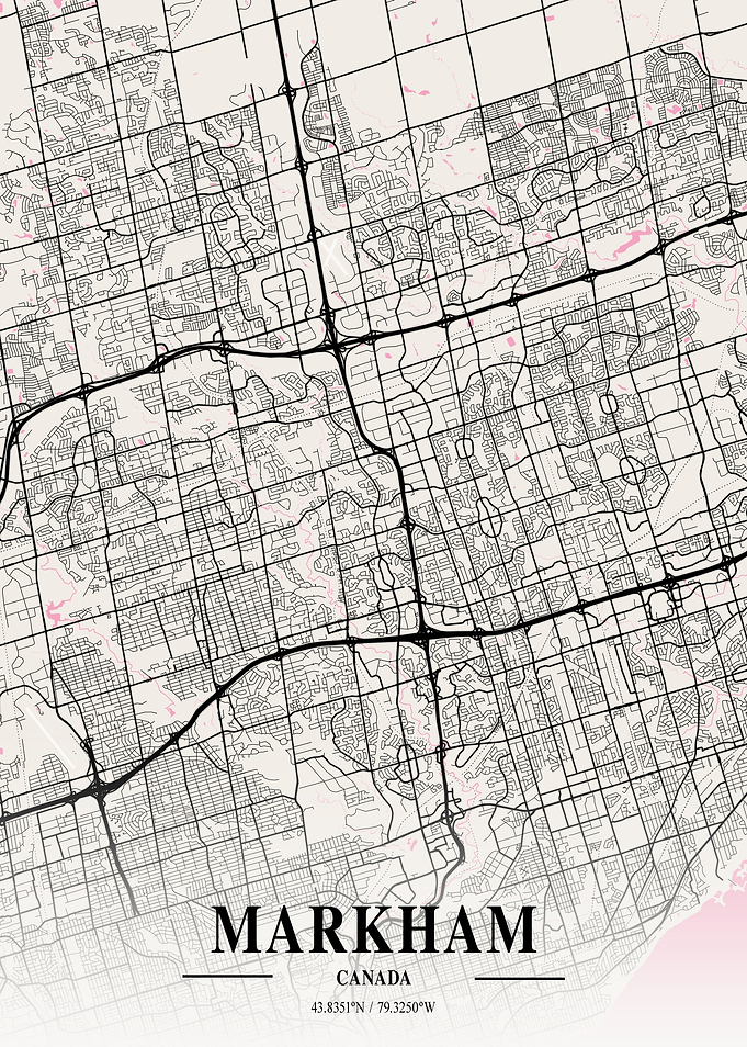 Markham Neapolitan Map