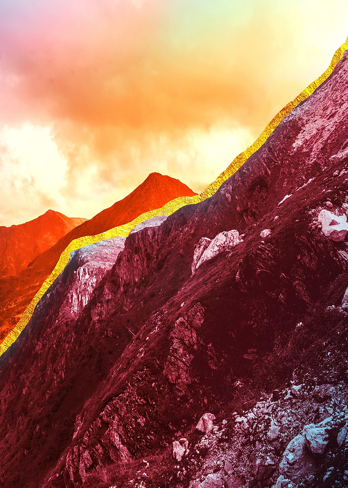 Mountain Landscape Minimal