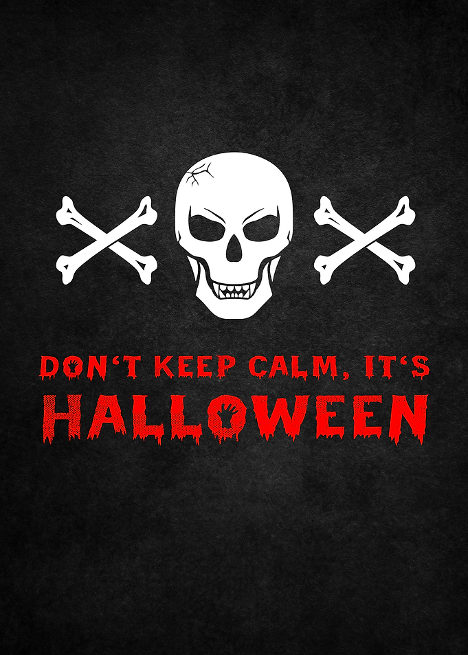 20 Dont keep calm skull