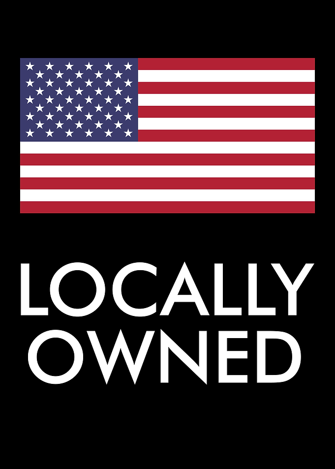 USA BLACK LOCALLY OWNED