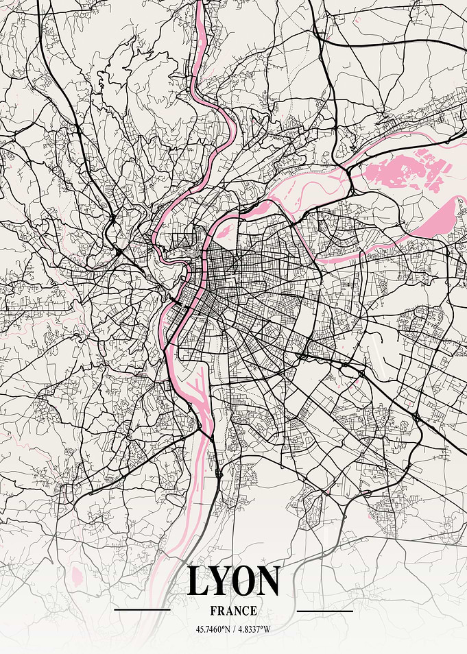 Lyon Neapolitan Map