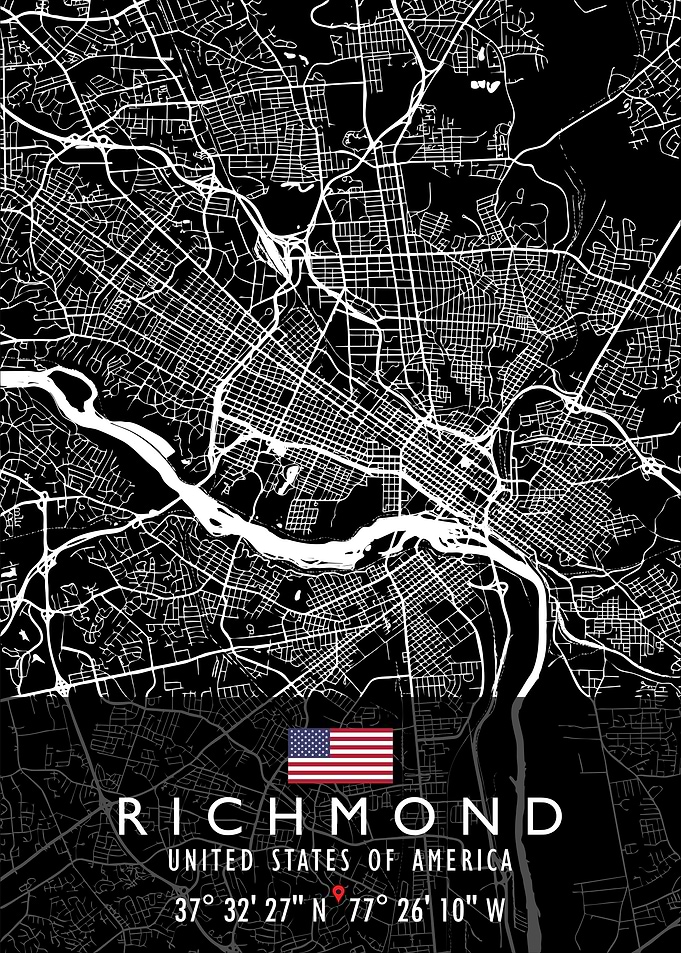 RICHMOND MAP USA