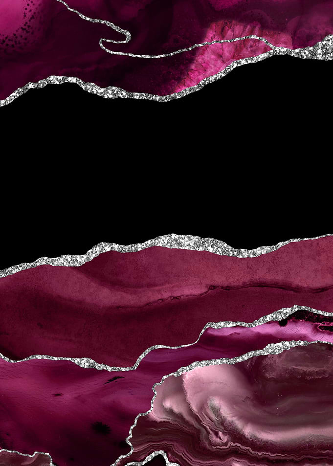 Burgundy Silver Agate 02