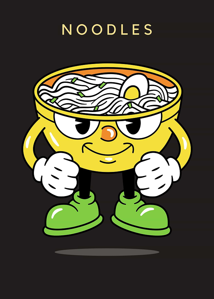 Noodles Show Cartoon